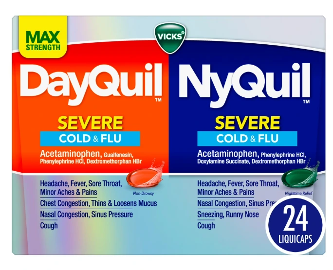 DayQuil 세트 샘스나 코스트코에서 세트상품이 제일 저렴