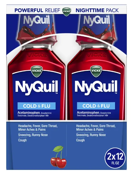 NyQuil 일반 샘스나 코스트코에 가면 세트로 더싸게 구입가능