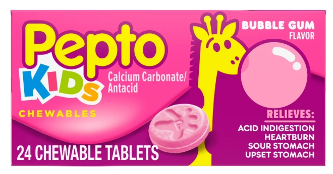 Pepto Kids 타블렛