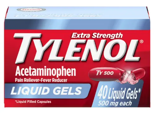 타이레놀 리퀴드젤타입 500mg